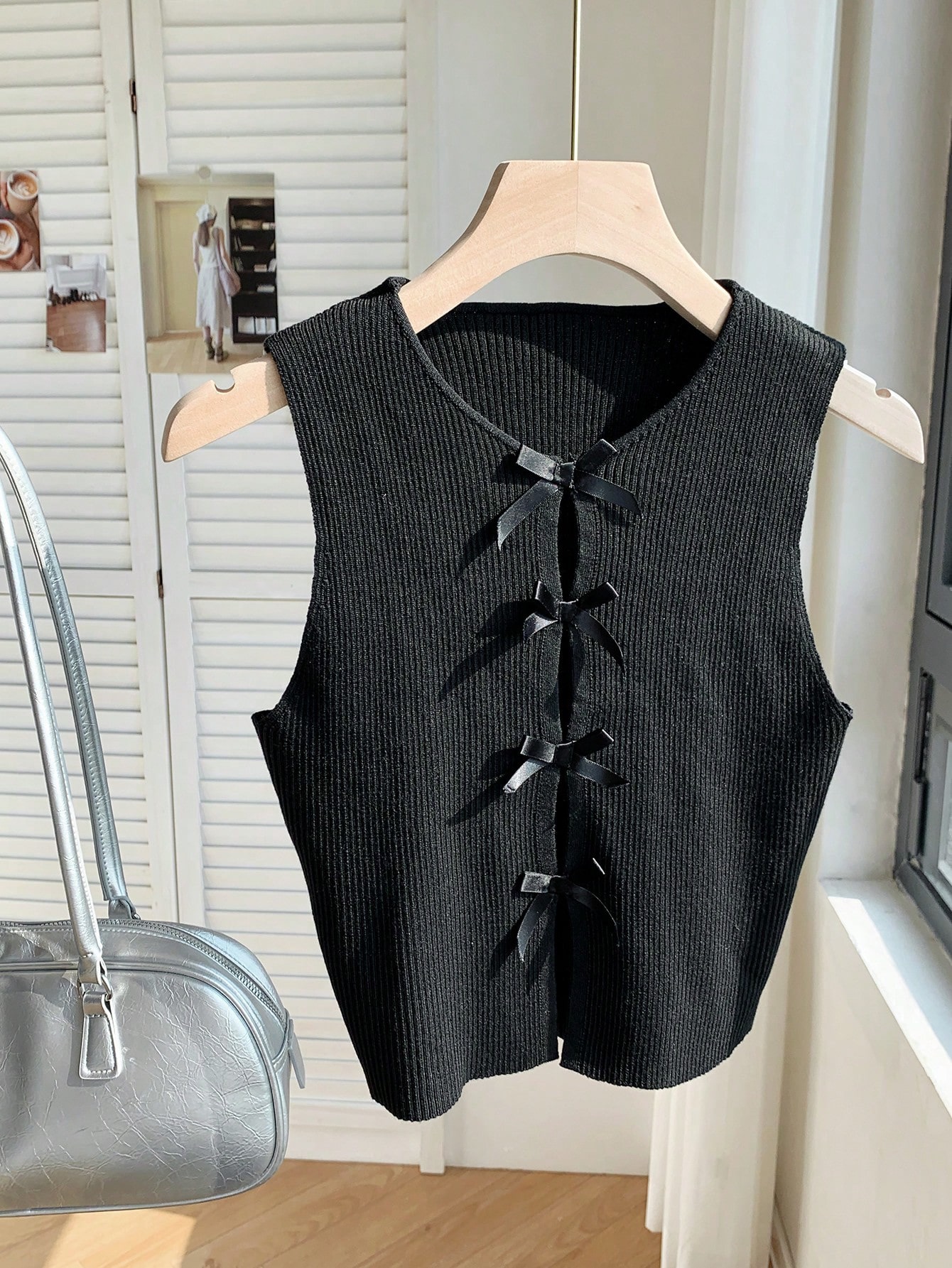 Blusa lazo oscuro