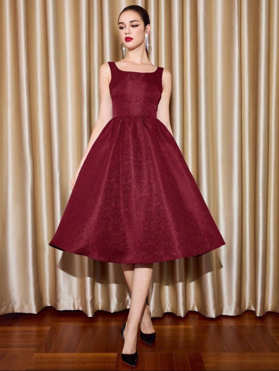 Vestido gala bolsillo