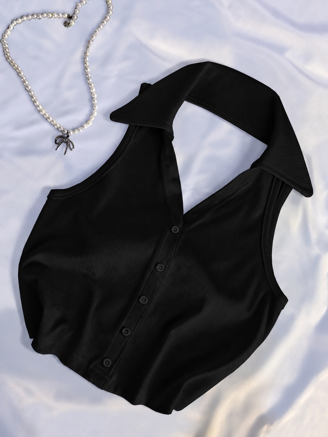 Blusa básica negra
