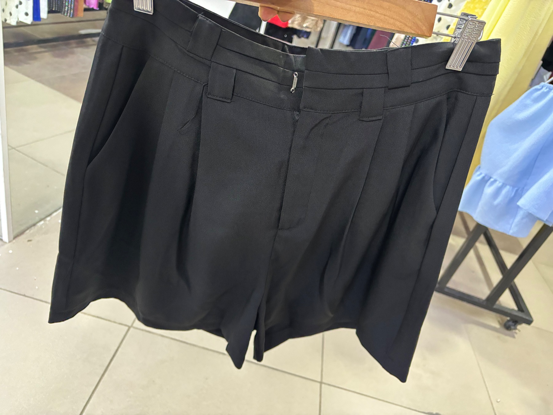 Short de tela Lina