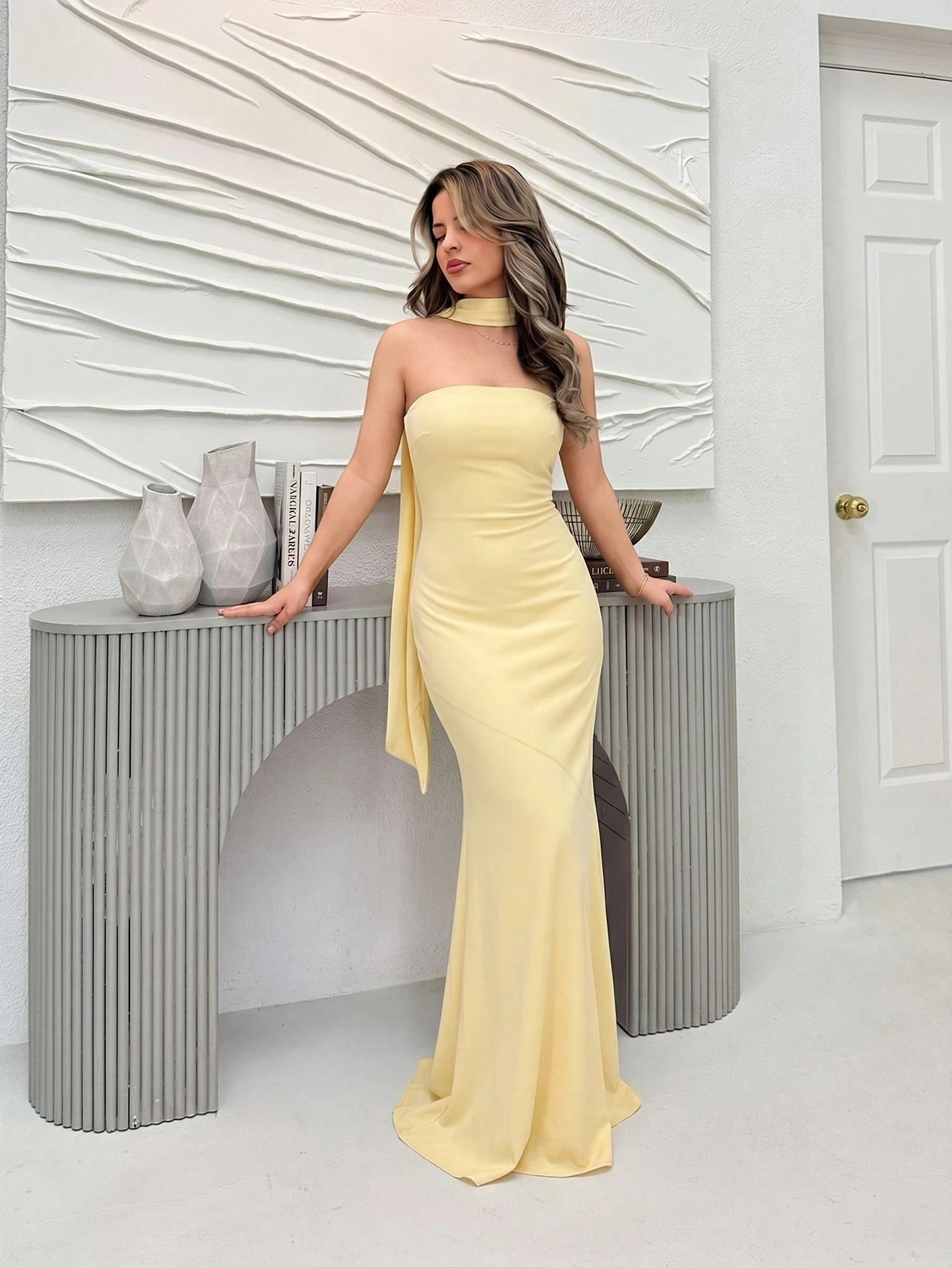 Vestido STRAPLES Doble