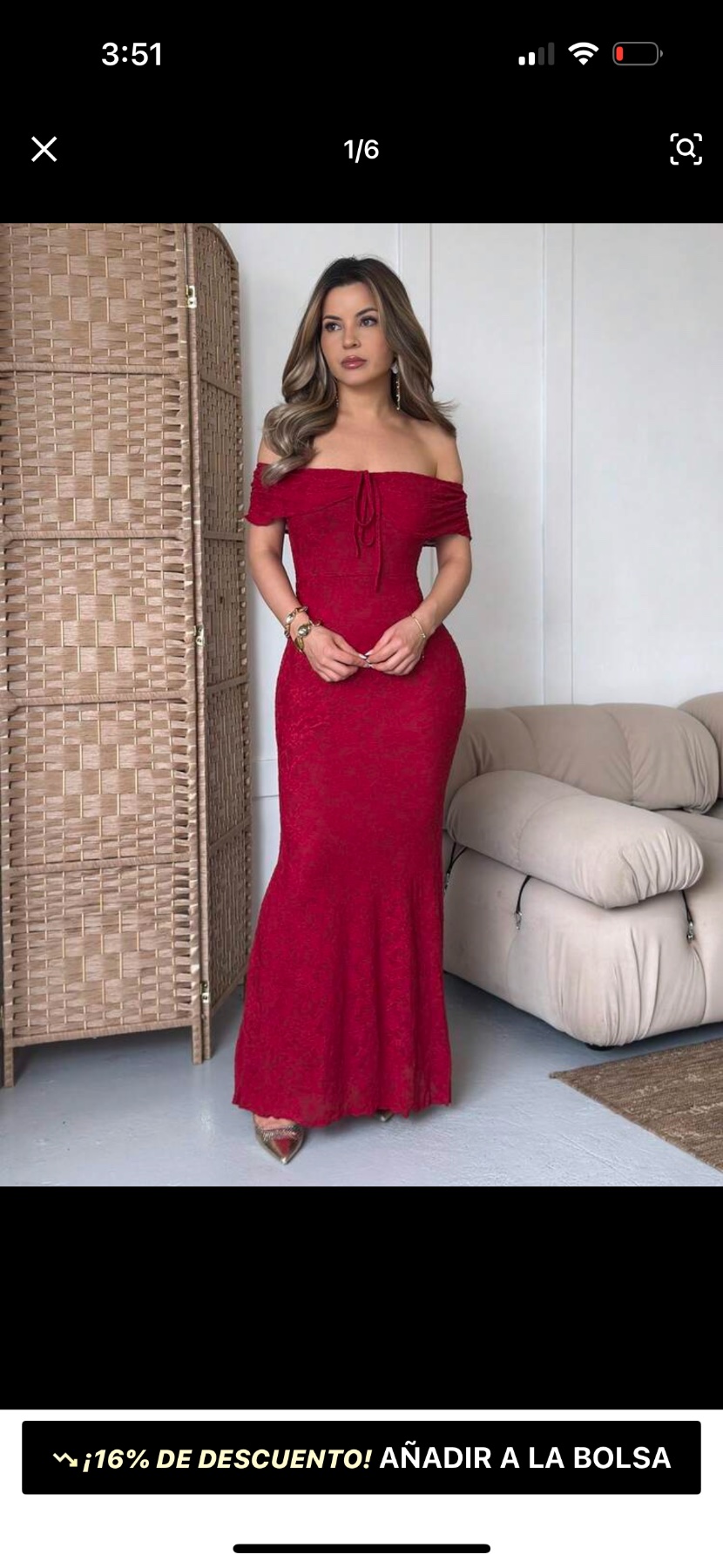 Vestido sirena encaje