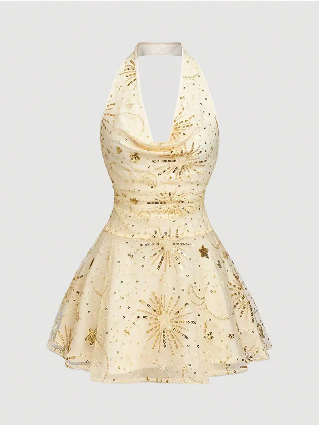Vestido mini corto