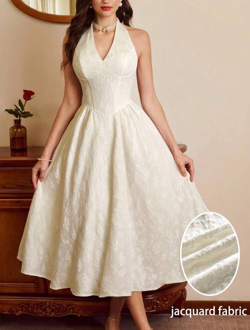 Vestido Jacuarq troquelado