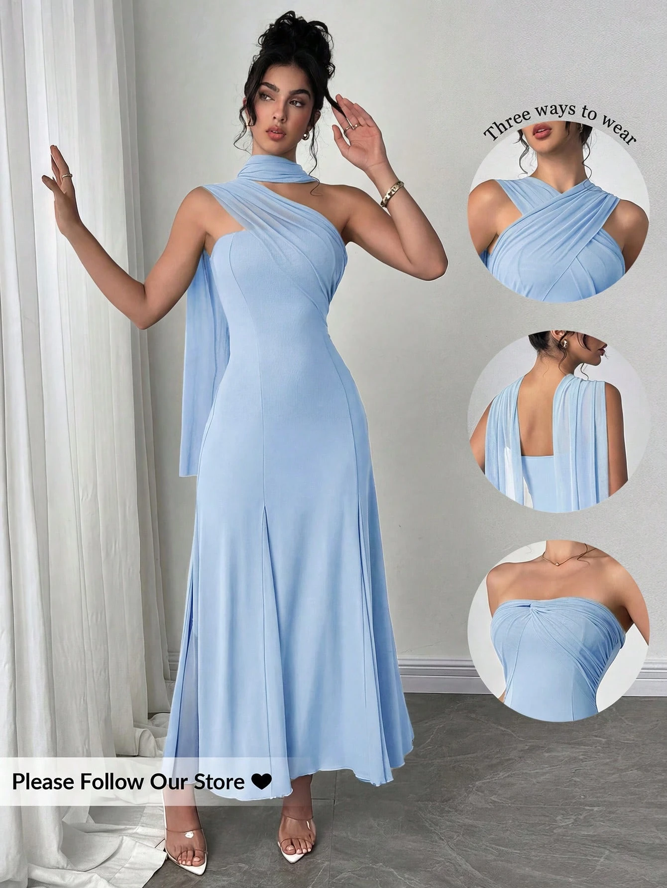 Vestido bufanda multiuso