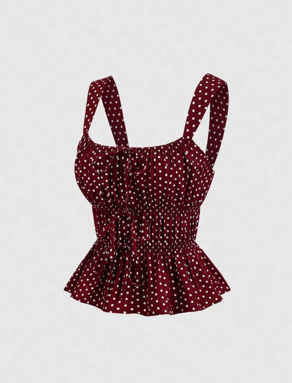 Blusa Lunares corrugado