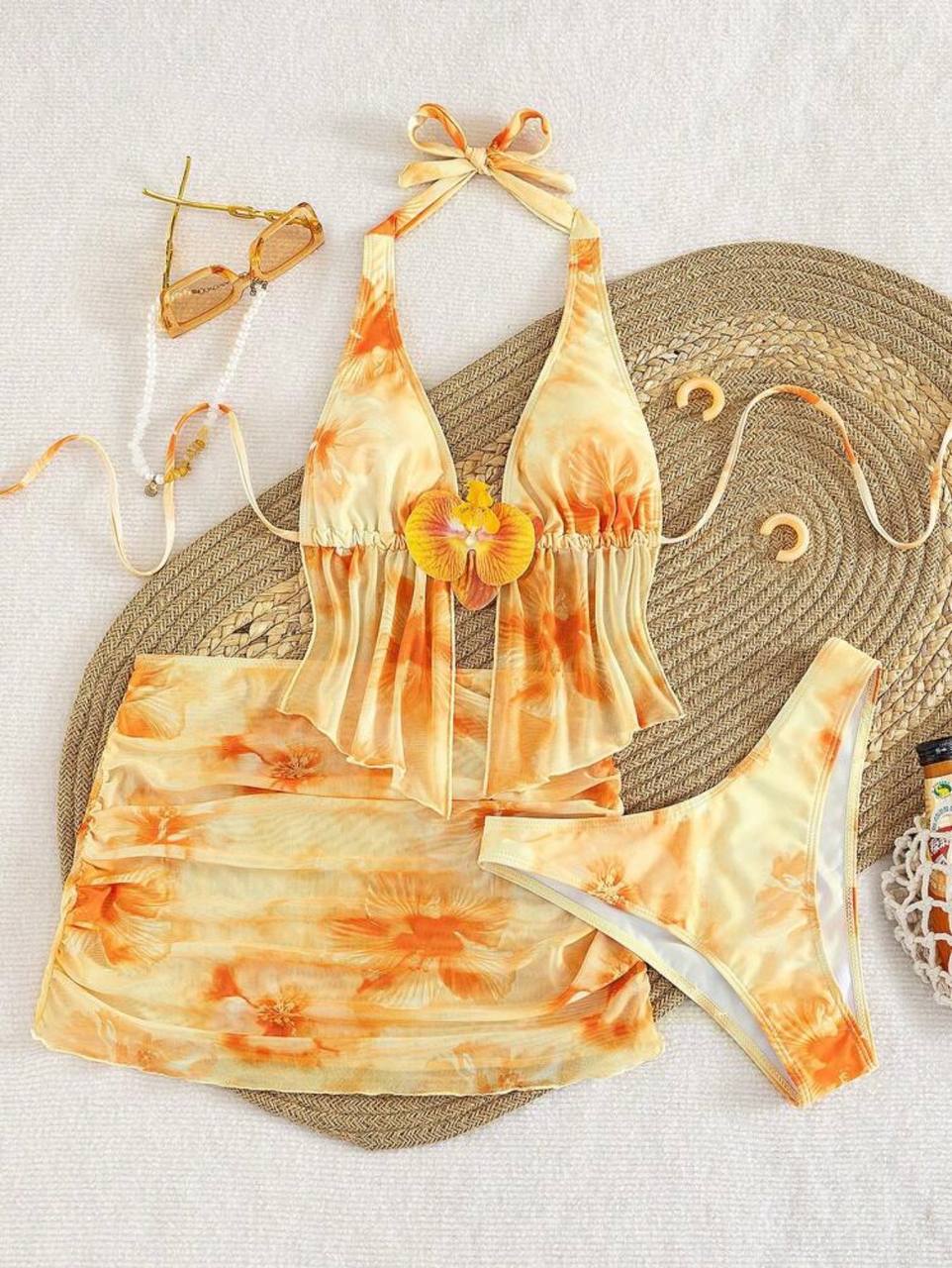 Conjunto 3 pieza bikini