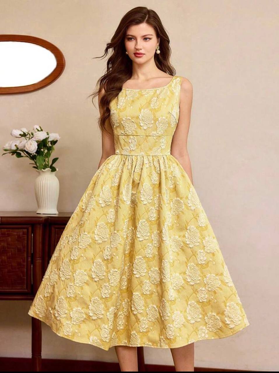 Vestido Princesa Amarilla