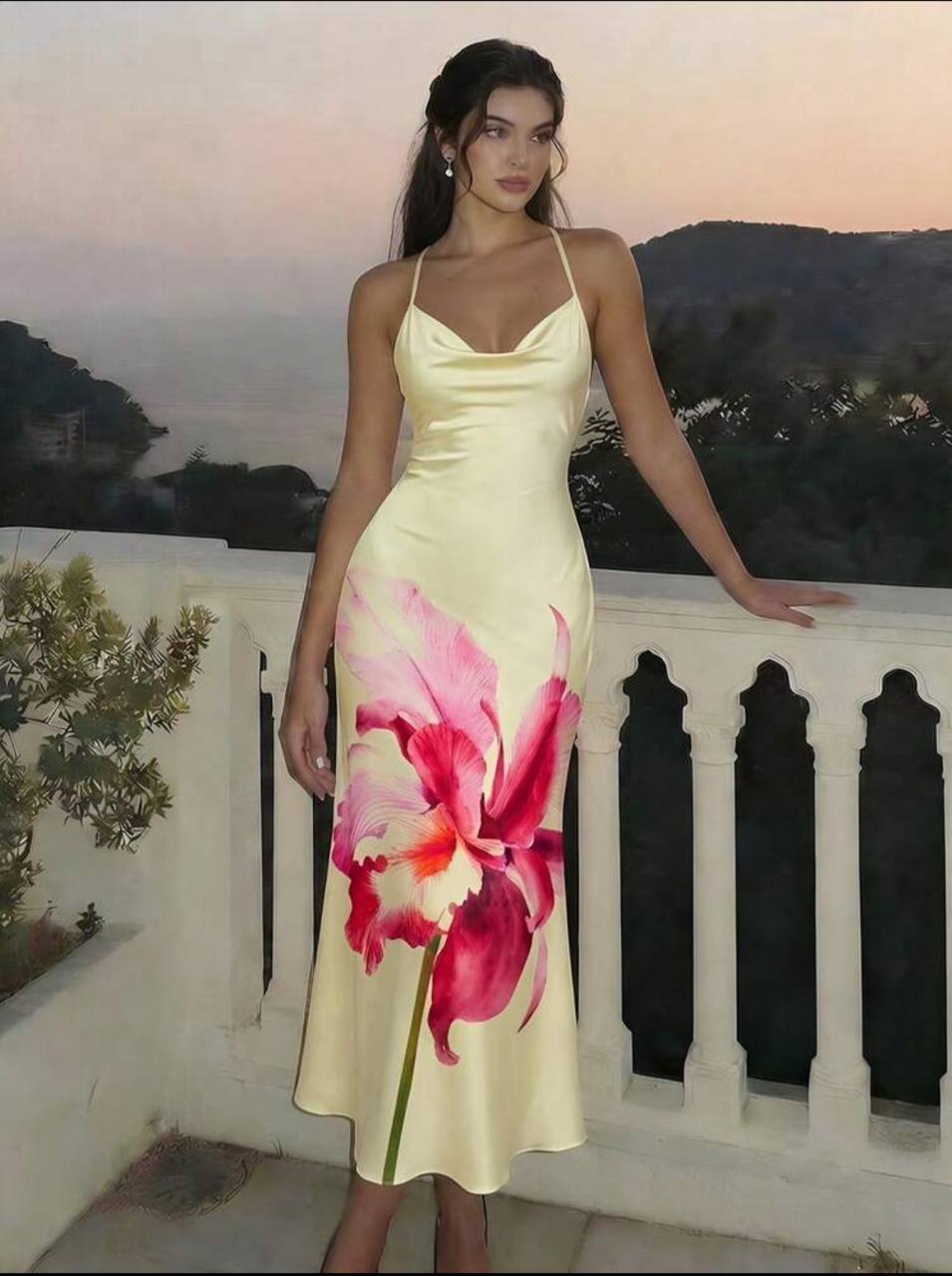 Vestido puesta de sol
