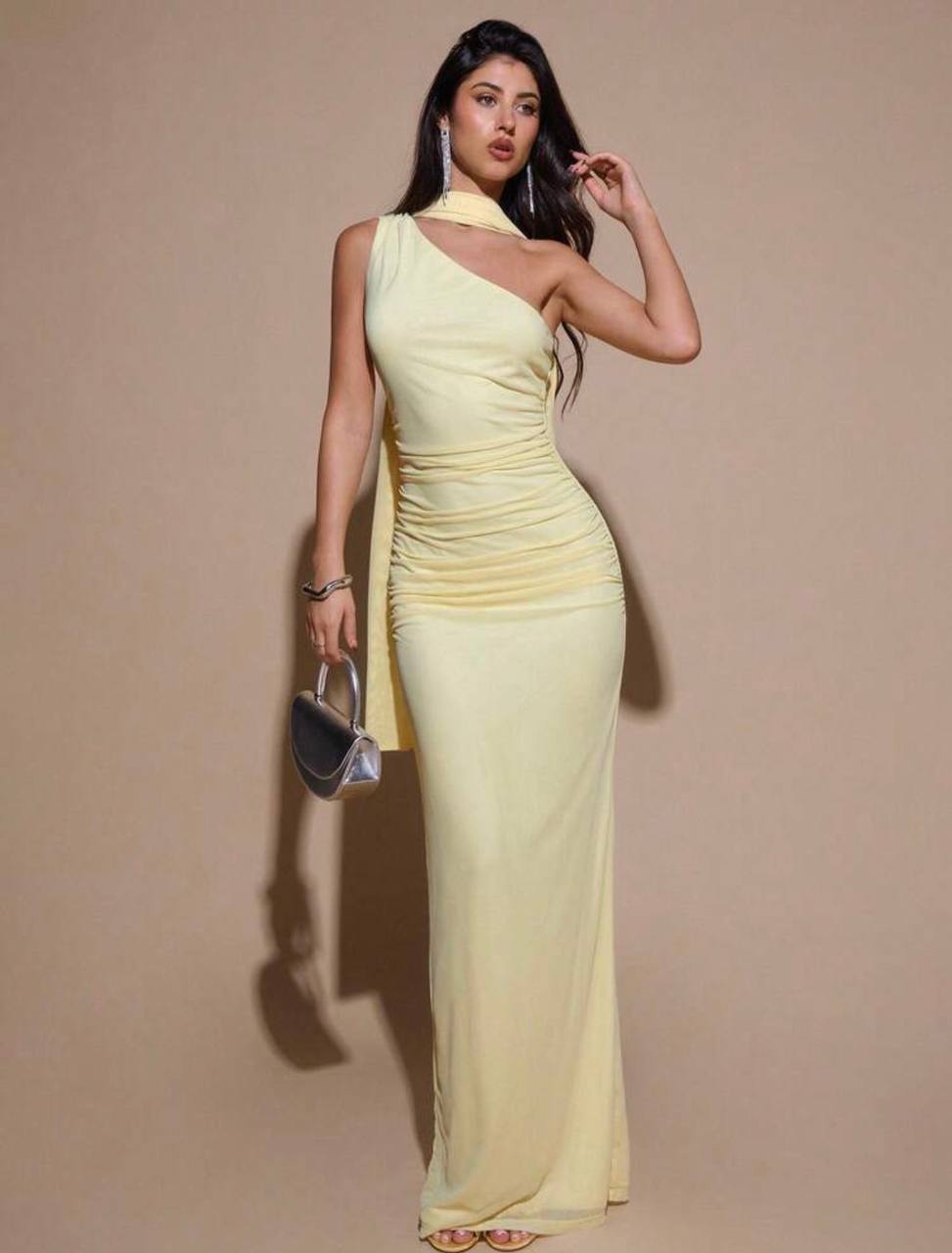 Vestido Amarillo Tira O