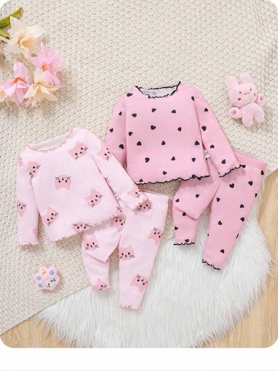 Set pijamas 4 piezas Rosita