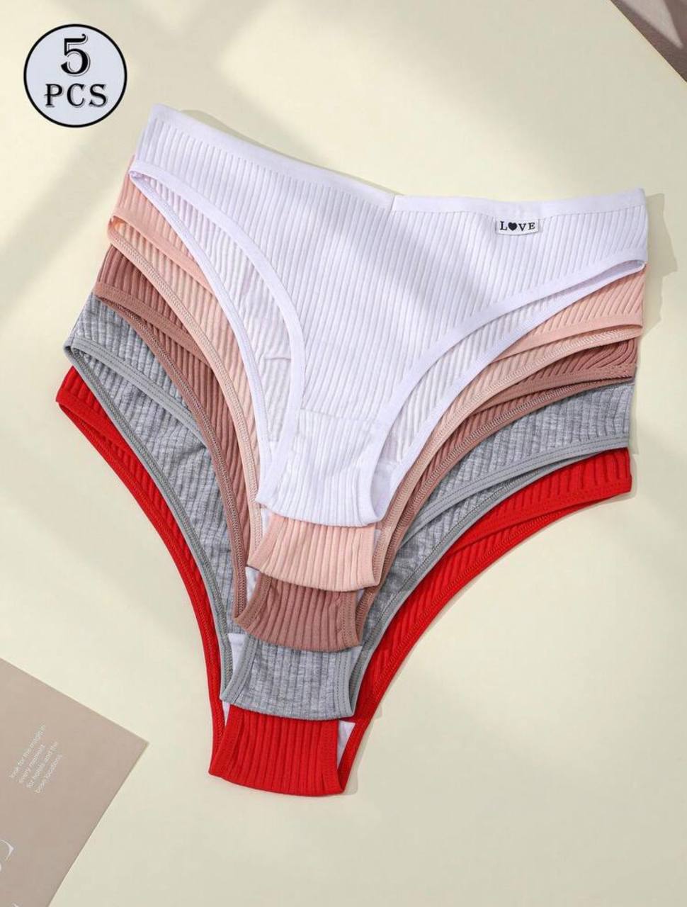 Bragas multicolor