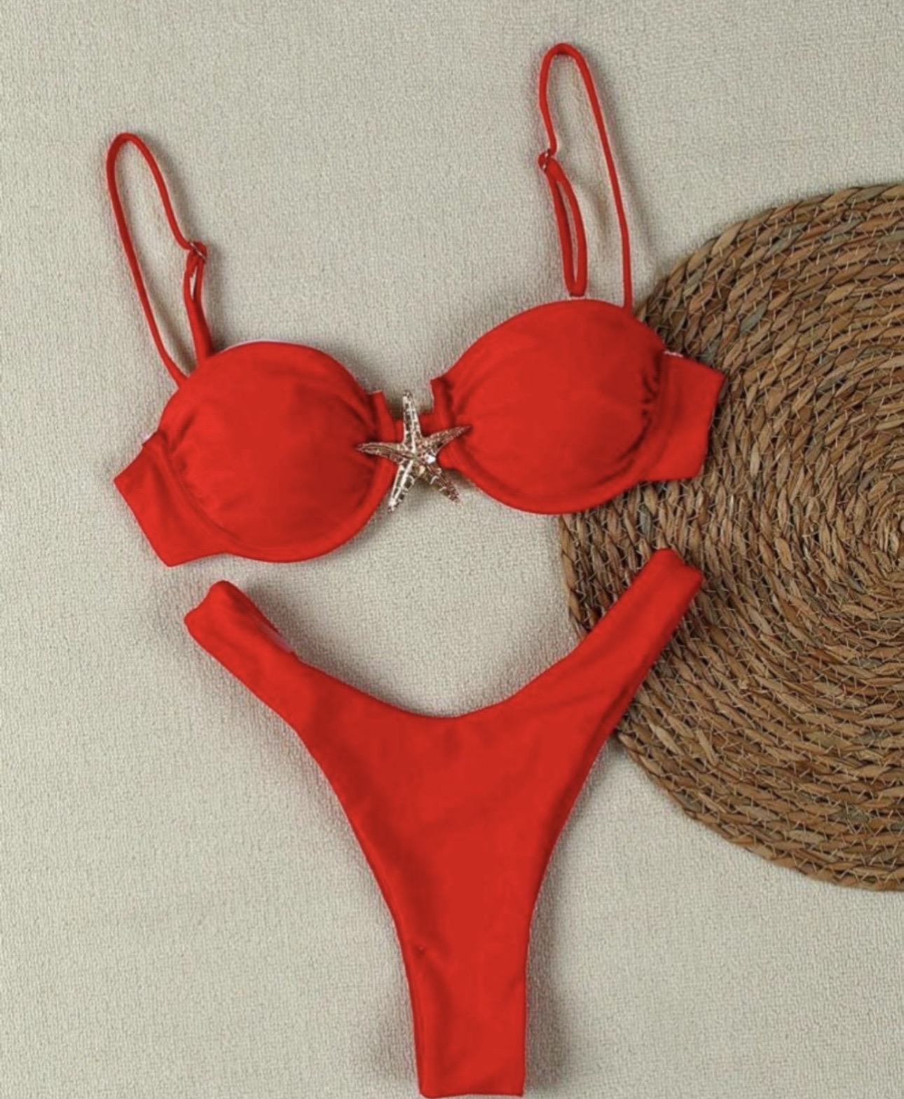 BIKINI APLIQUE ESTRELLA