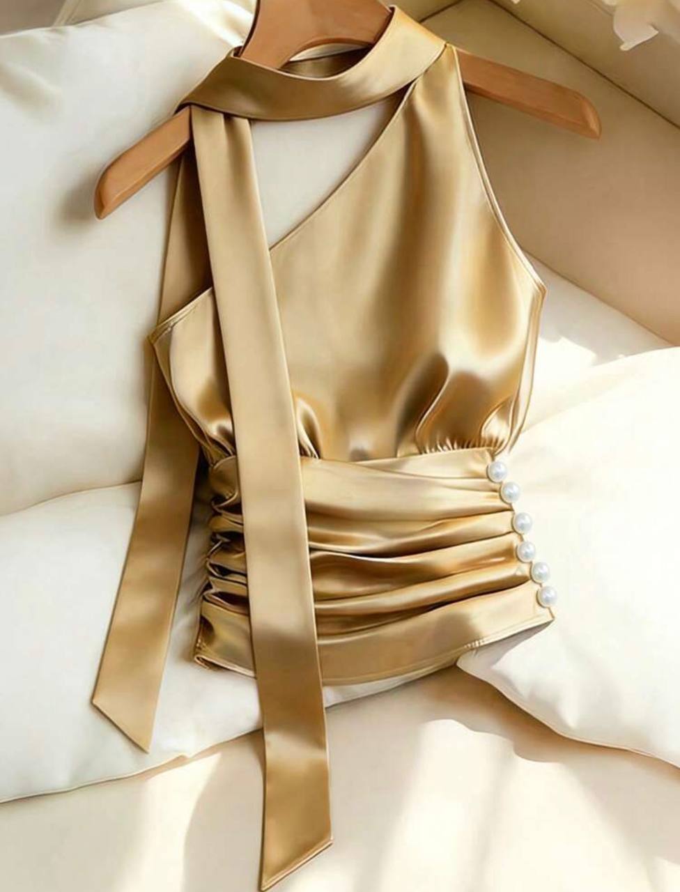 Blusa tiras Champang