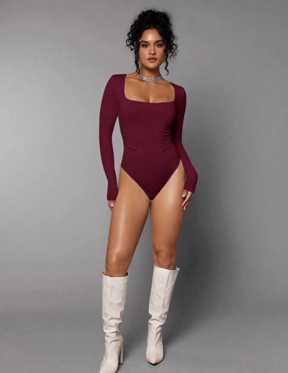 Body manga larga vino