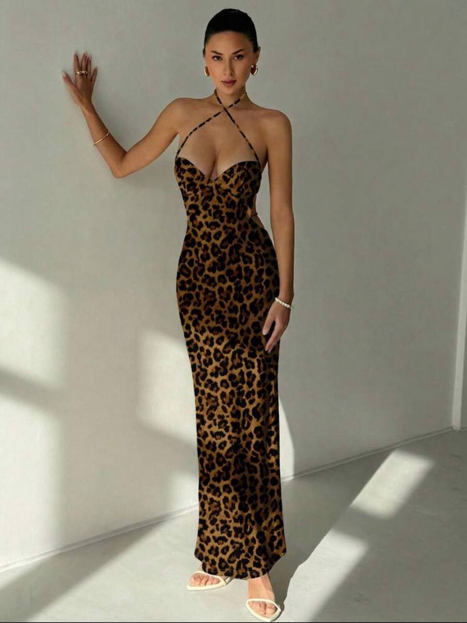 Leopardo Tiras Cruzadas