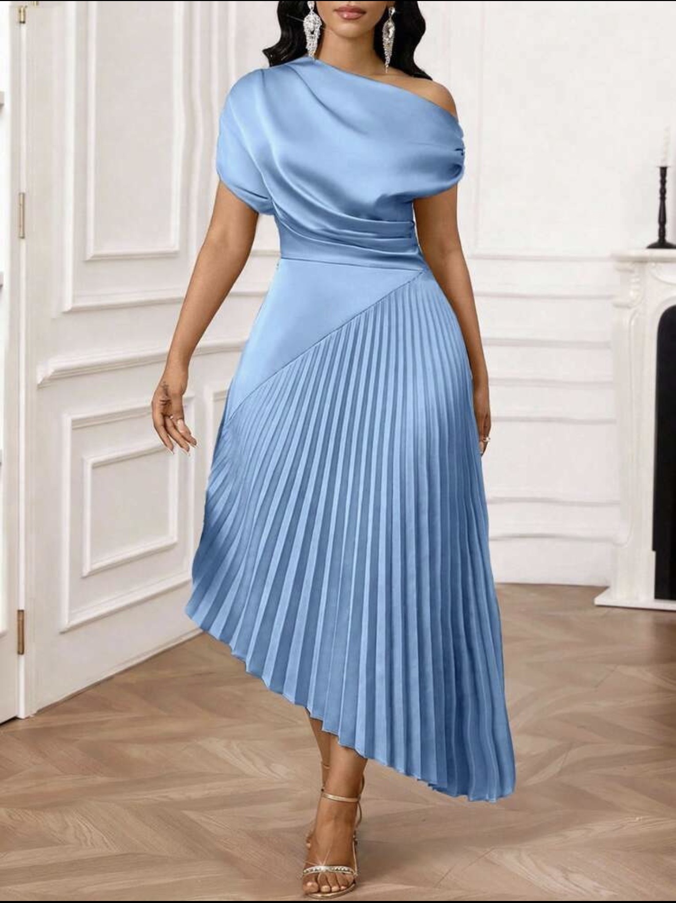 Vestido plisado