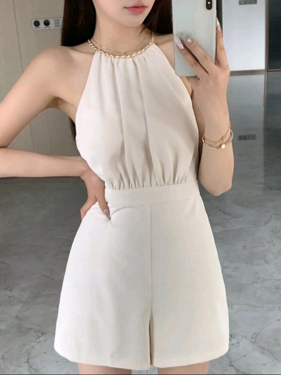 Mono Corto Beige