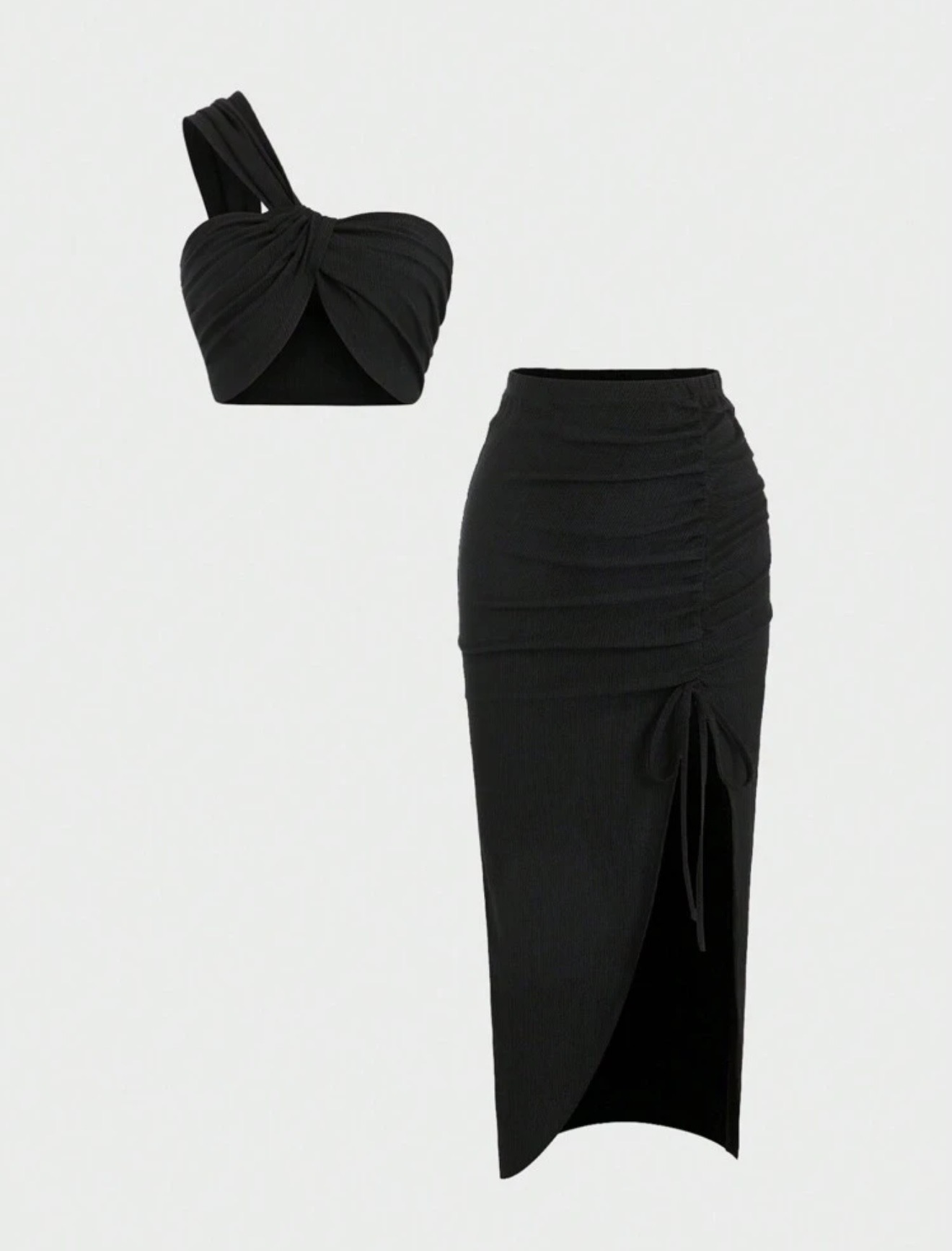 Conjunto top y falda