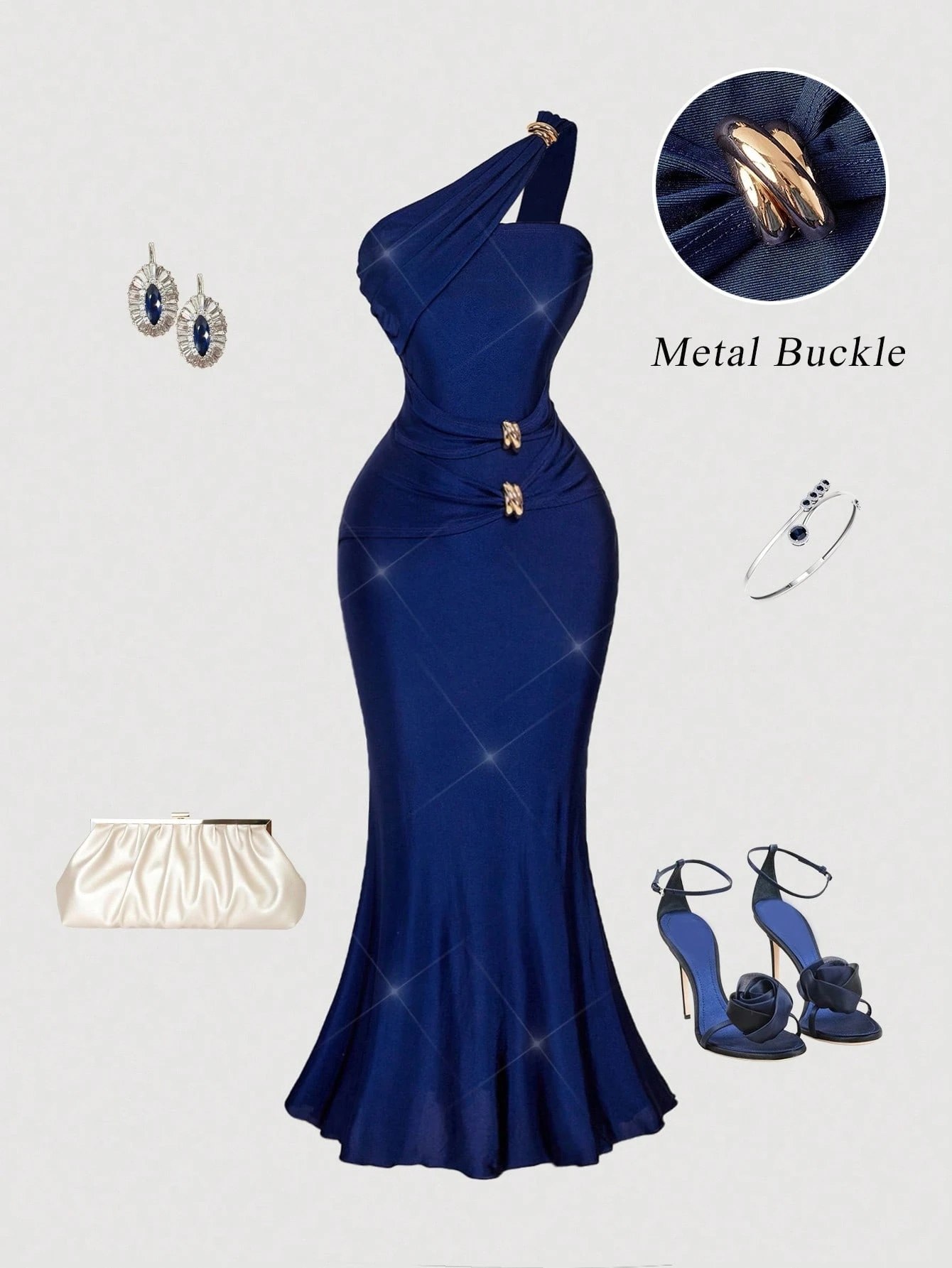 Vestido aplique