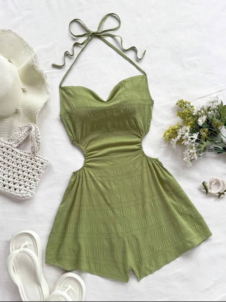 Enterizo verde verano
