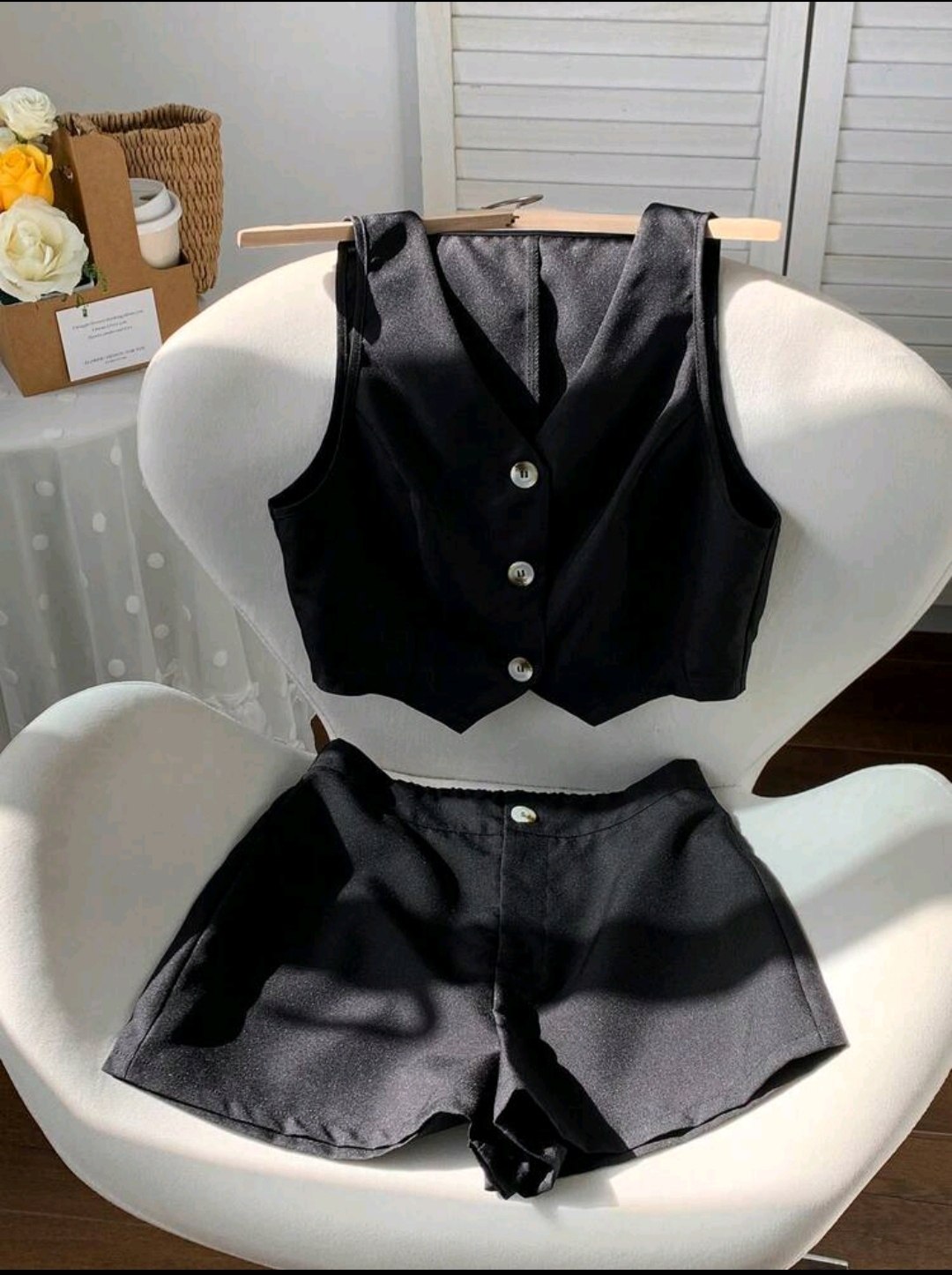 Conjunto corto casual