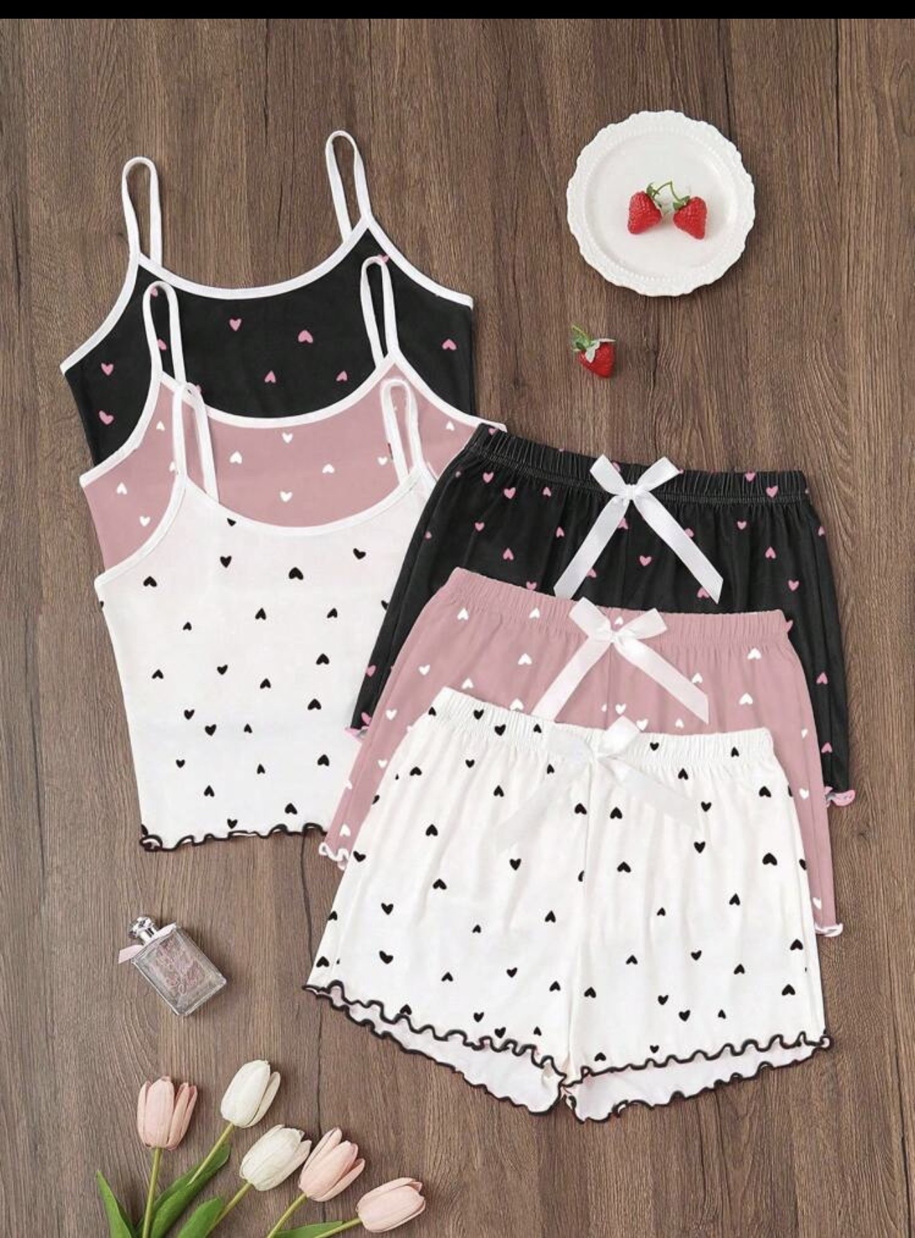 Pijama corta algodón