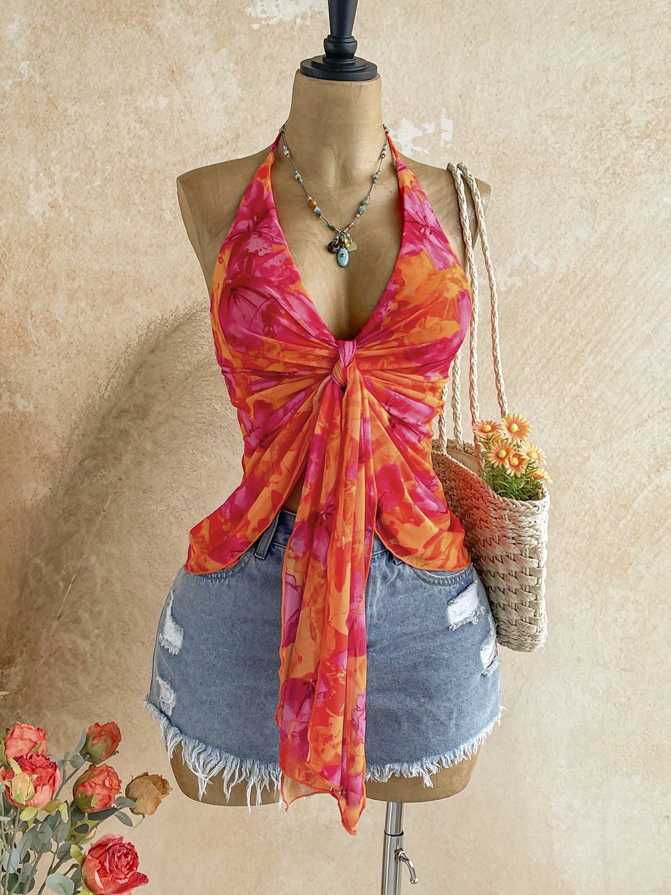 Blusa tropical