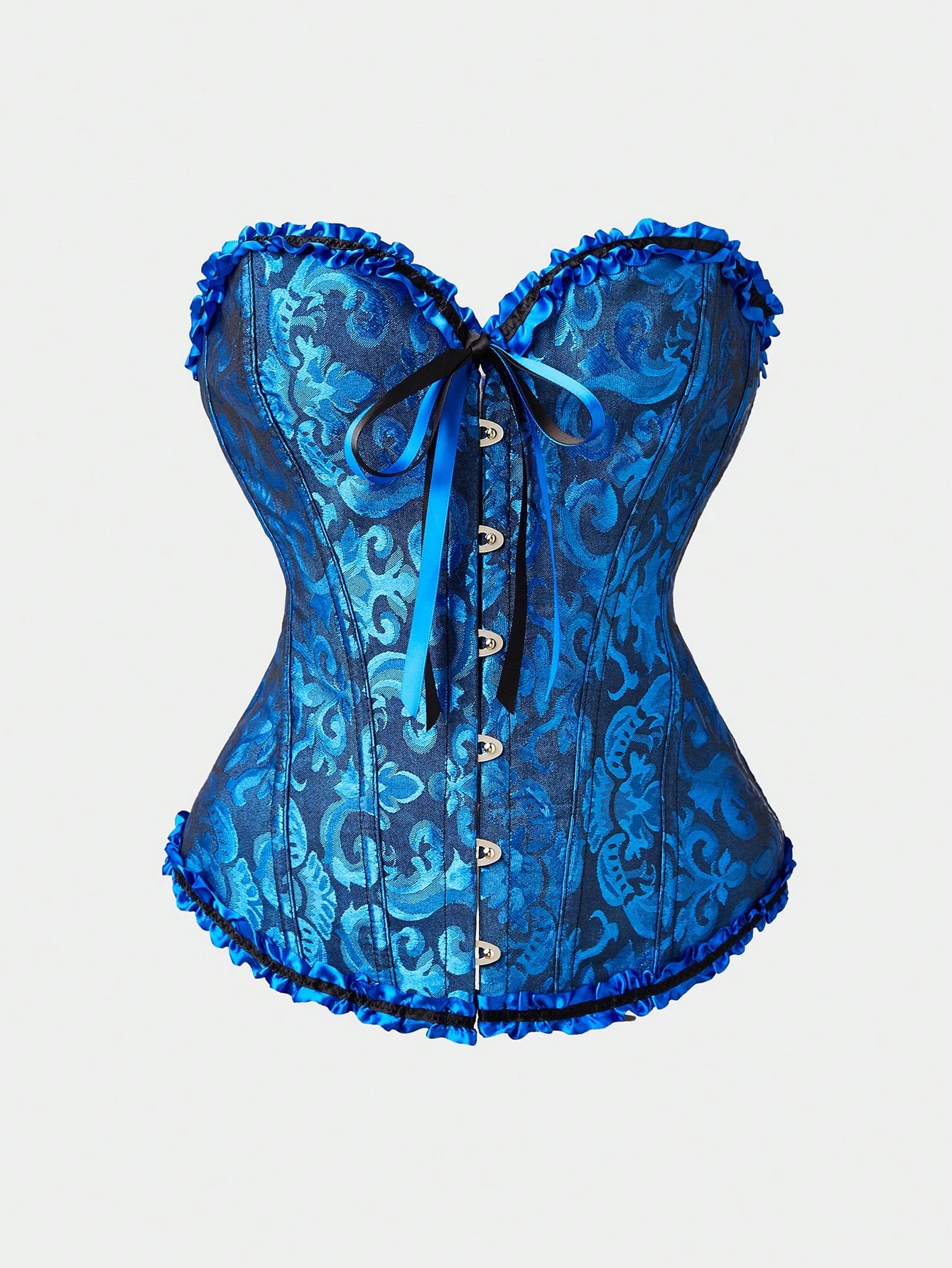 Corset victoriano azul