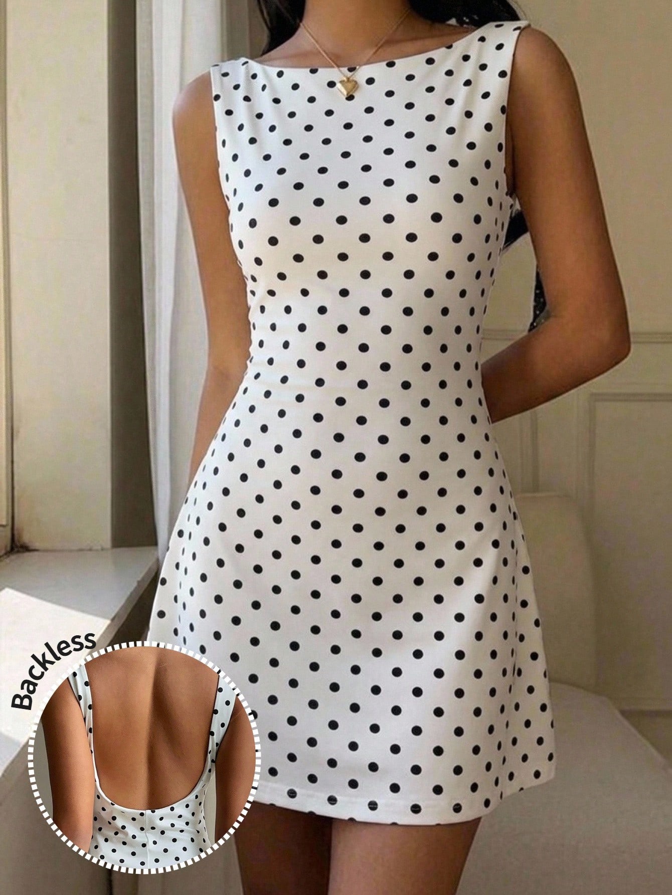 Vestido princesa lunares
